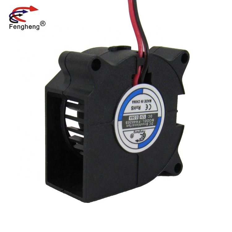 Micro Blower Fan Dc 3v 5v 9v 12v 24v OEM/ODM Plastic 40mm Brushless 40mmx40mmx20mm Centrifugal Fan