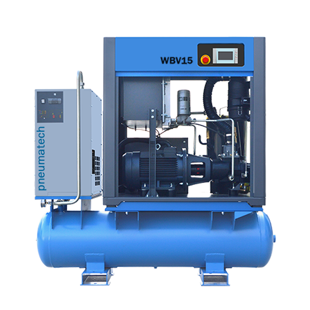 7.5kw/11kw/15kw/22kw Industrial Compressors All in One Screw Air Compressor for Laser Cutting