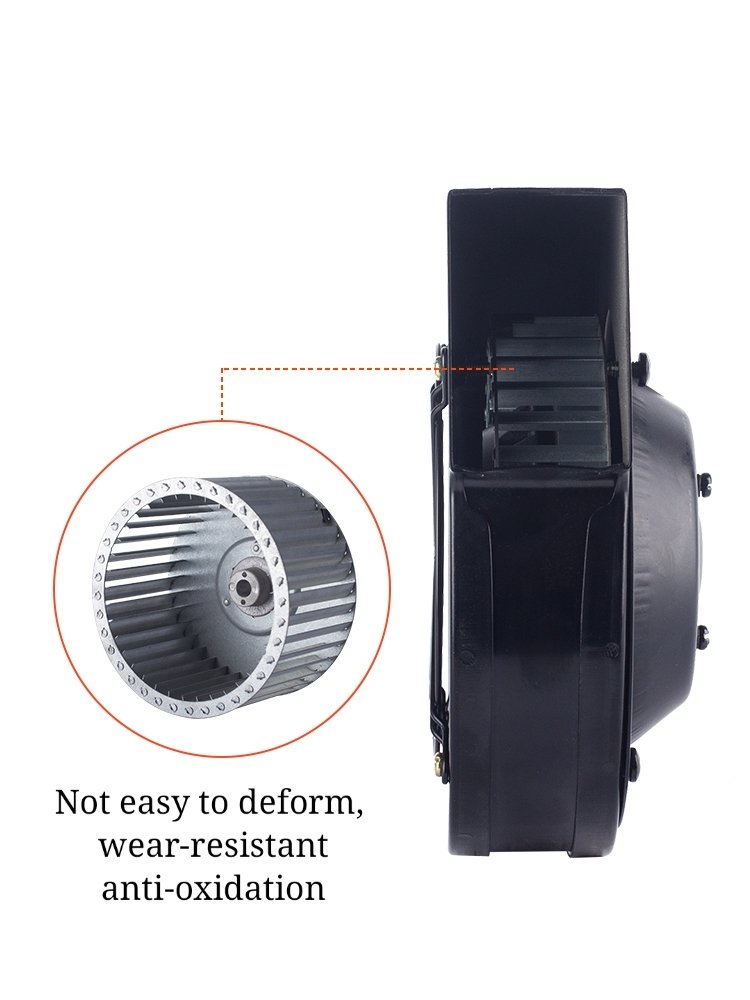 JEEK Low Noise 220v Blower with US or EU Plug 60W 2200rpm Copper Wire Wood Stove Centrifugal Blower Fan Industrial