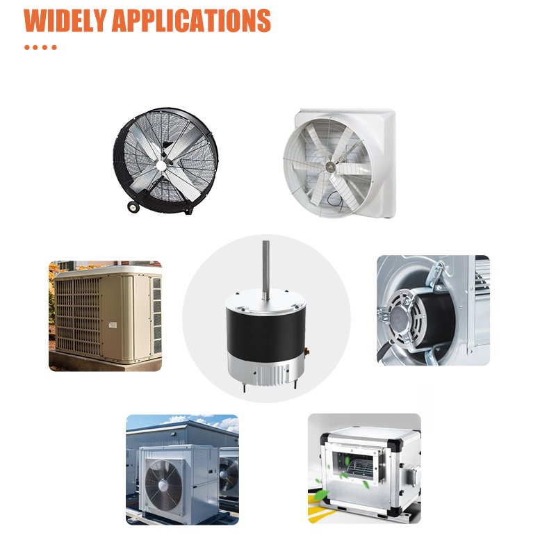 3/4 - 1HP ECM D/D 120/240V 50/60Hz Replacement for Air Conditioning Condenser OGD1016 0131M00014PS Brushless Motor