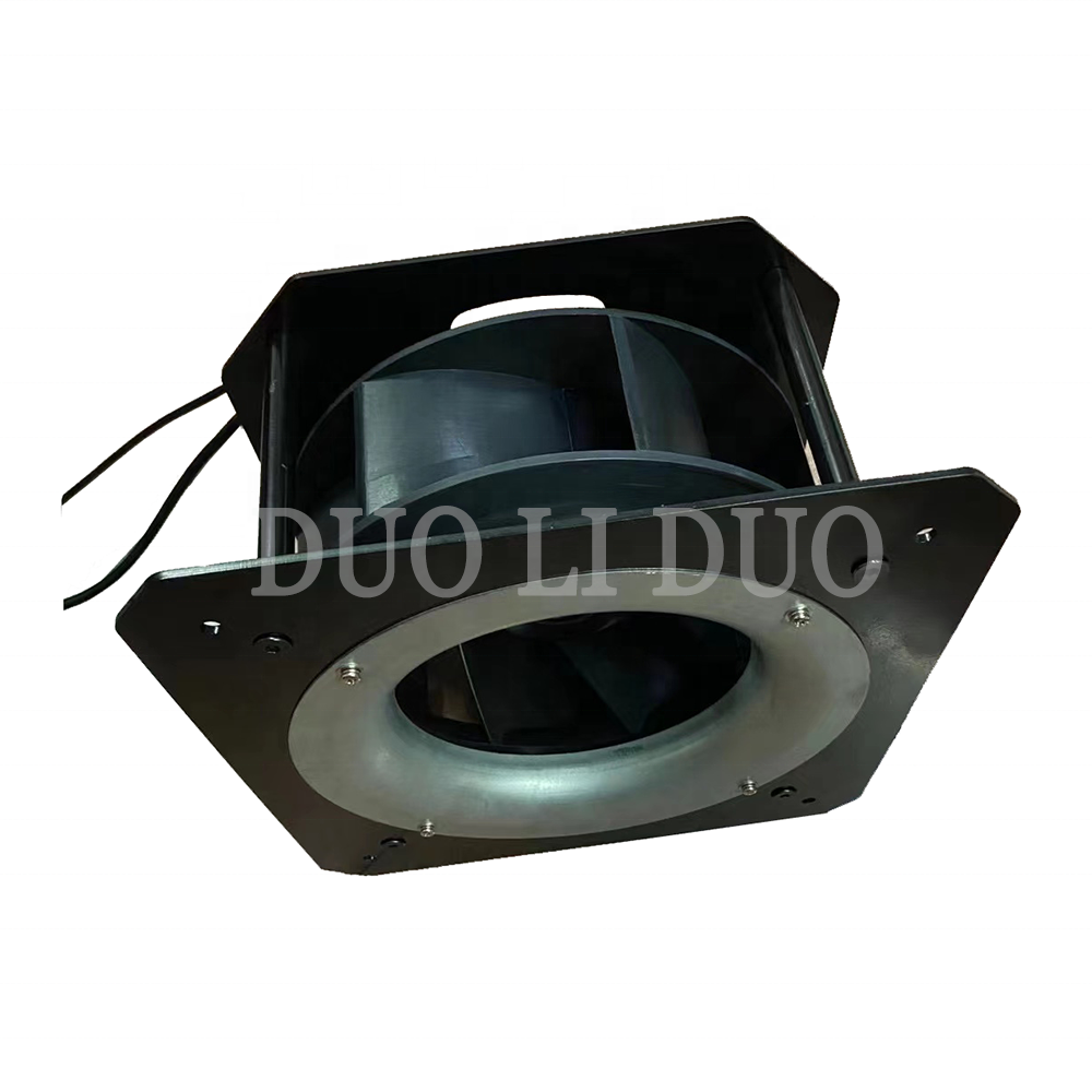 133mm -400mm EC Motor Fan High Pressure 30W-385W High Cfm EC Backward Curved Centrifugal Impeller Radial Blower Fan