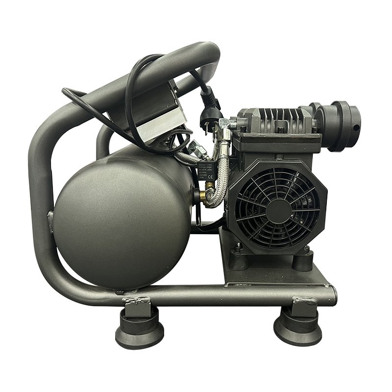 Factory New Style Portable Oil Free Mute Permanent Magnet Variable Frequency Industrial Air Compressor 1.1KW High Pressure