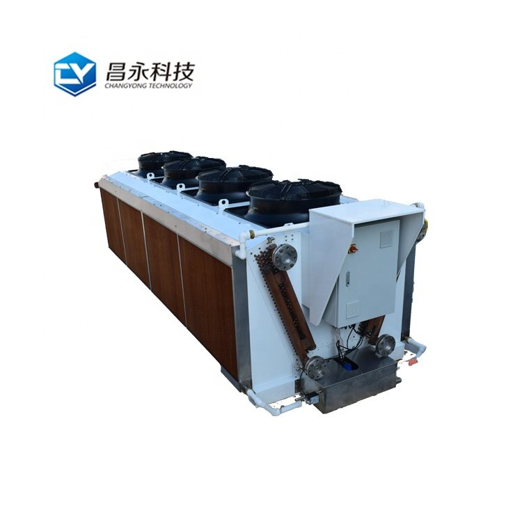 Best Selling Copper Tube Epoxy Aluminum Fin Industrial Dry Cooler for Immersion Cooling with PLC