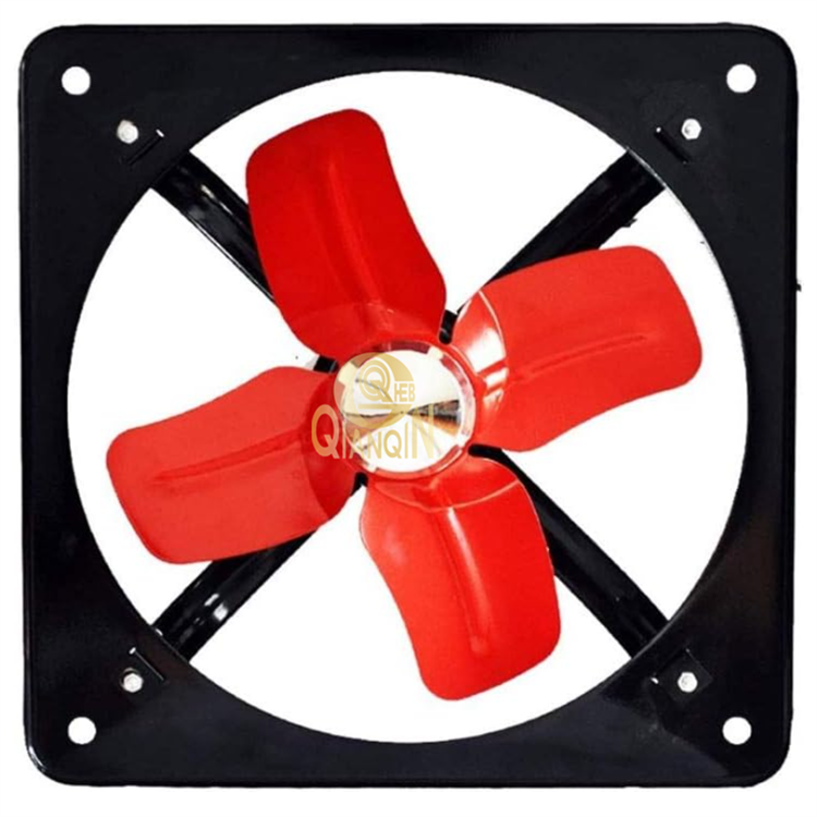 QQ Farm Fans Powerful Industrial Ventilation Extractor Metal Axial Exhaust Commercial Air Blower Fan
