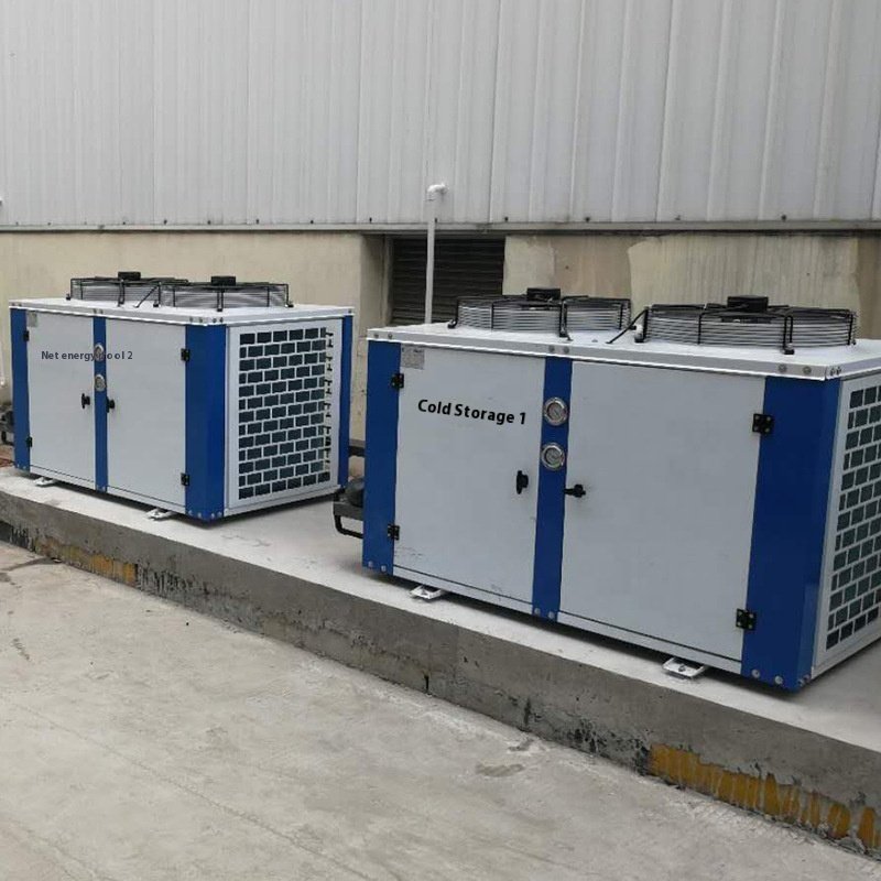 Manufacturer-Supplied All-In-One Semi-Enclosed Compressor Cold Storage Equipment U-Shaped Box-Type Air-Condensing Unit