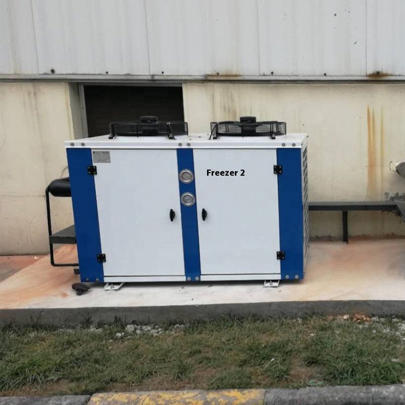 Manufacturer-Supplied All-In-One Semi-Enclosed Compressor Cold Storage Equipment U-Shaped Box-Type Air-Condensing Unit