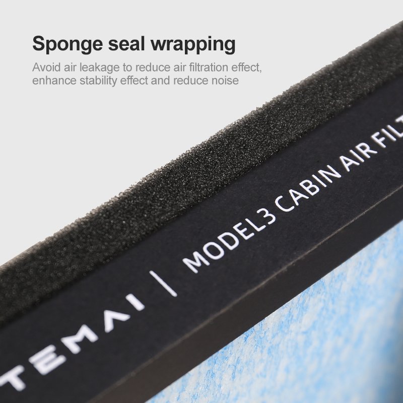 Amazon Hot Selling for Tesla Model 3/Y HEPA air Filter Cabin Filter Car air Purifier Hepa Filt Car Cabin air Filter