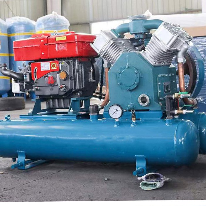 Low Noise Engine Diesel Compressor Rotary Mine Compressor Screw Industrial Air Compressor Diesel Compresor