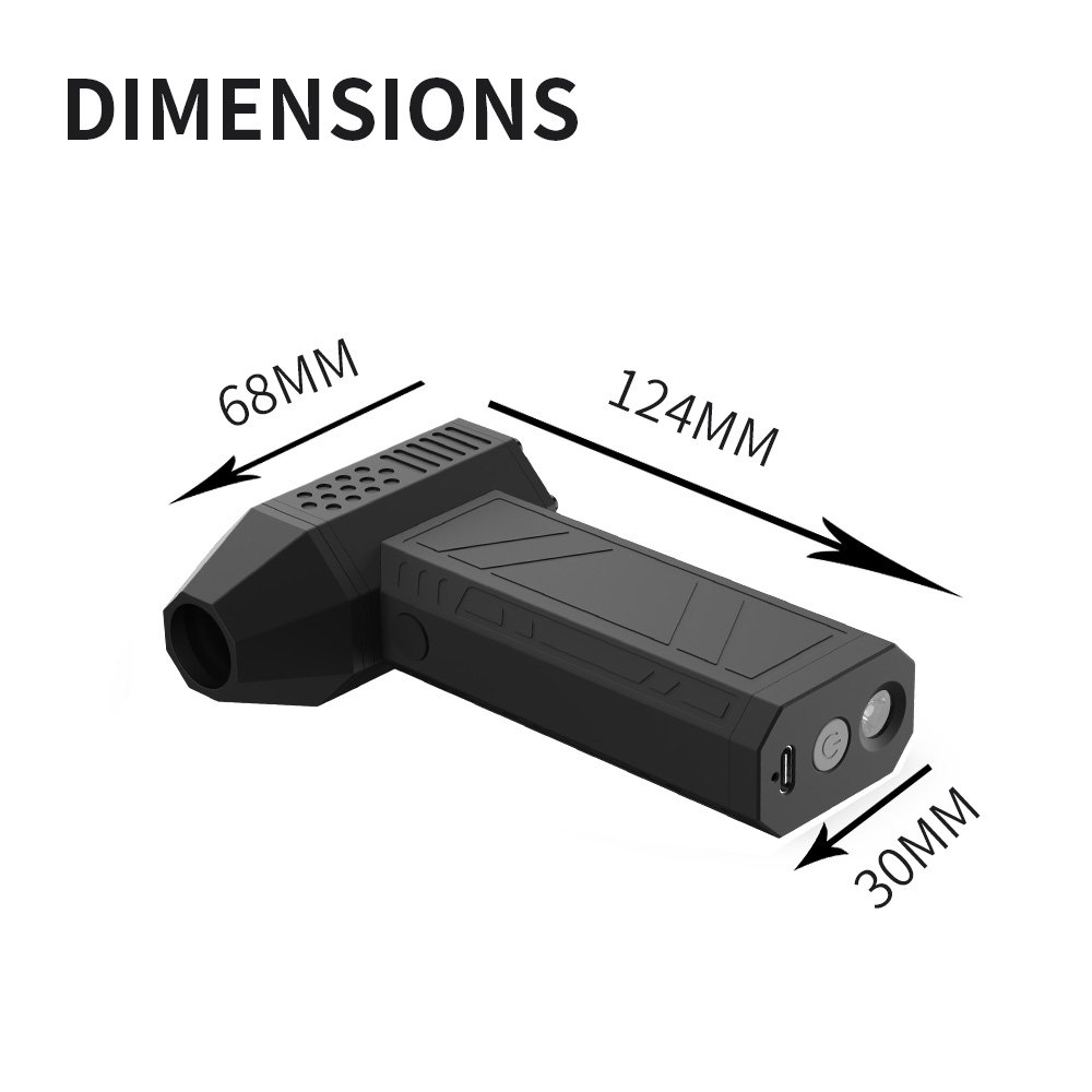 Air Blower Snow Blower Air Hammer Gun 130000 RPM Compressed Handheld Electric Portable Turbo Fans Crossgun X3