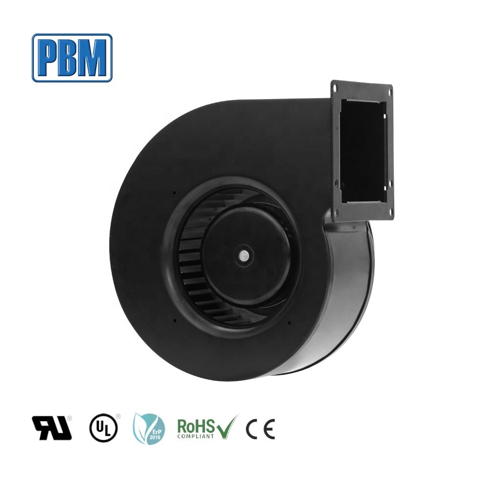 Waterproof High Power 133mm 230VAC Ventilation Daul Inlet Centrifugal HAVC Fan Blower With Housing