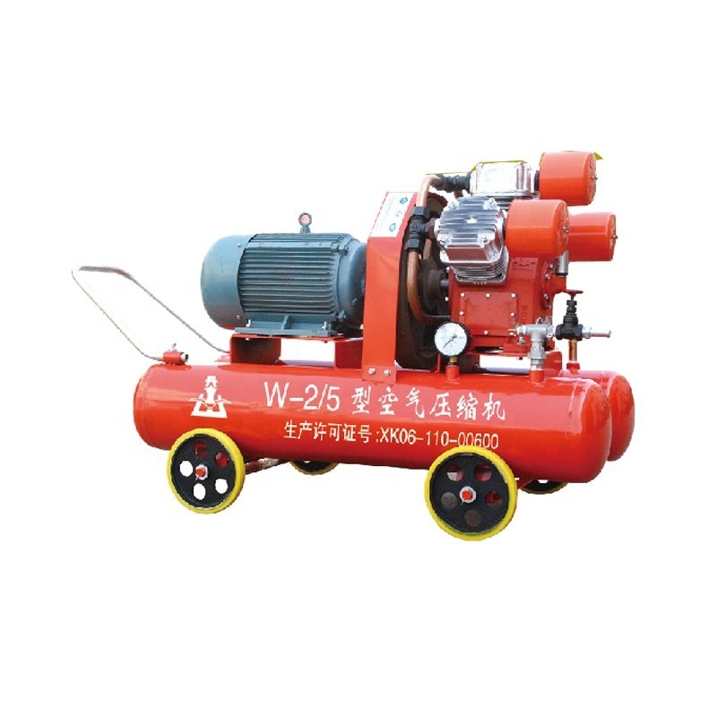 Chinese Supplier Industrial Used diesel Motor Power 150L air Compressor Portable Model