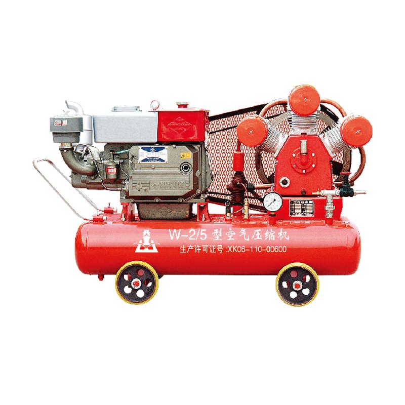 Chinese Supplier Industrial Used diesel Motor Power 150L air Compressor Portable Model