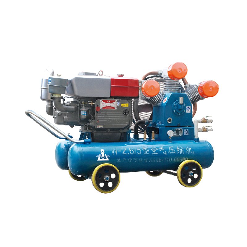 Chinese Supplier Industrial Used diesel Motor Power 150L air Compressor Portable Model