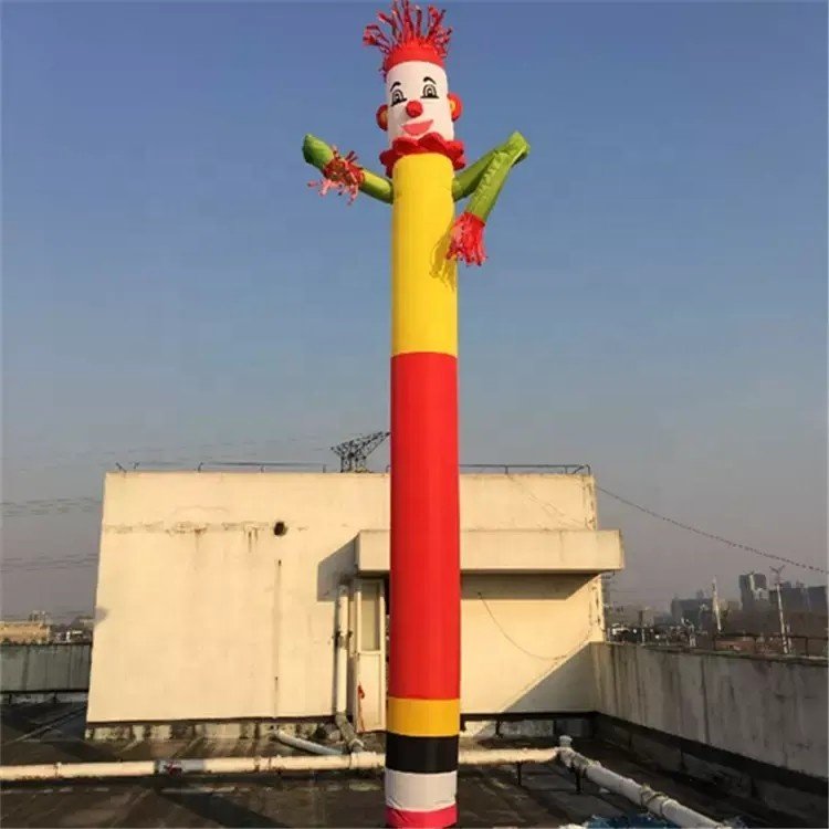 Custom Advertising Dummy Air Tube Man Outdoor Sports Inflatables Clown Inflatable Waves Sky Dancer