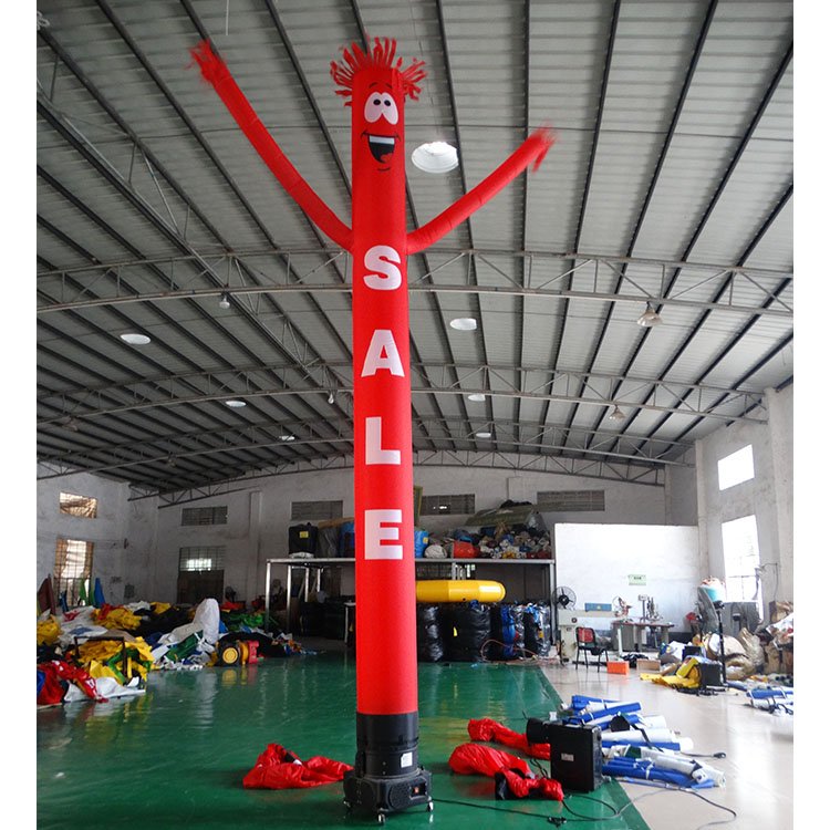 Custom Advertising Dummy Air Tube Man Outdoor Sports Inflatables Clown Inflatable Waves Sky Dancer