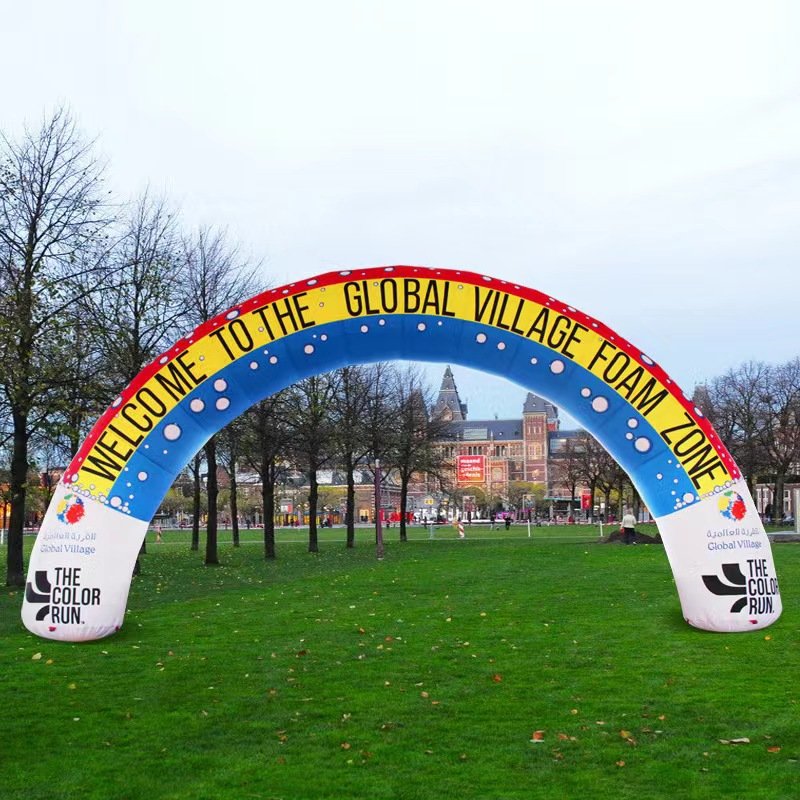 Custom Advertising Dummy Air Tube Man Outdoor Sports Inflatables Clown Inflatable Waves Sky Dancer