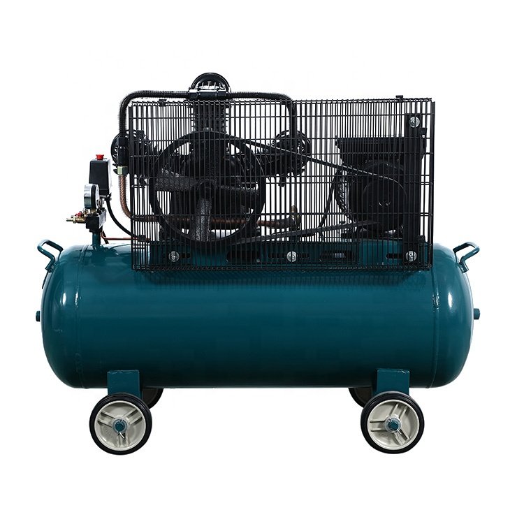 Custom Belt-driven 100L air Compressor Electric Silent 4HP Piston air Compressor