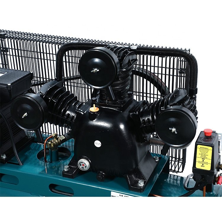 Custom Belt-driven 100L air Compressor Electric Silent 4HP Piston air Compressor