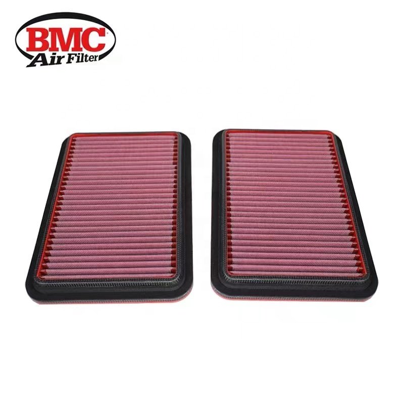 One Set of Two Dedicated High Flow BMC air Filter Cartridges for Special Vehicles for Lamborghini AVENTADOR LP700-4