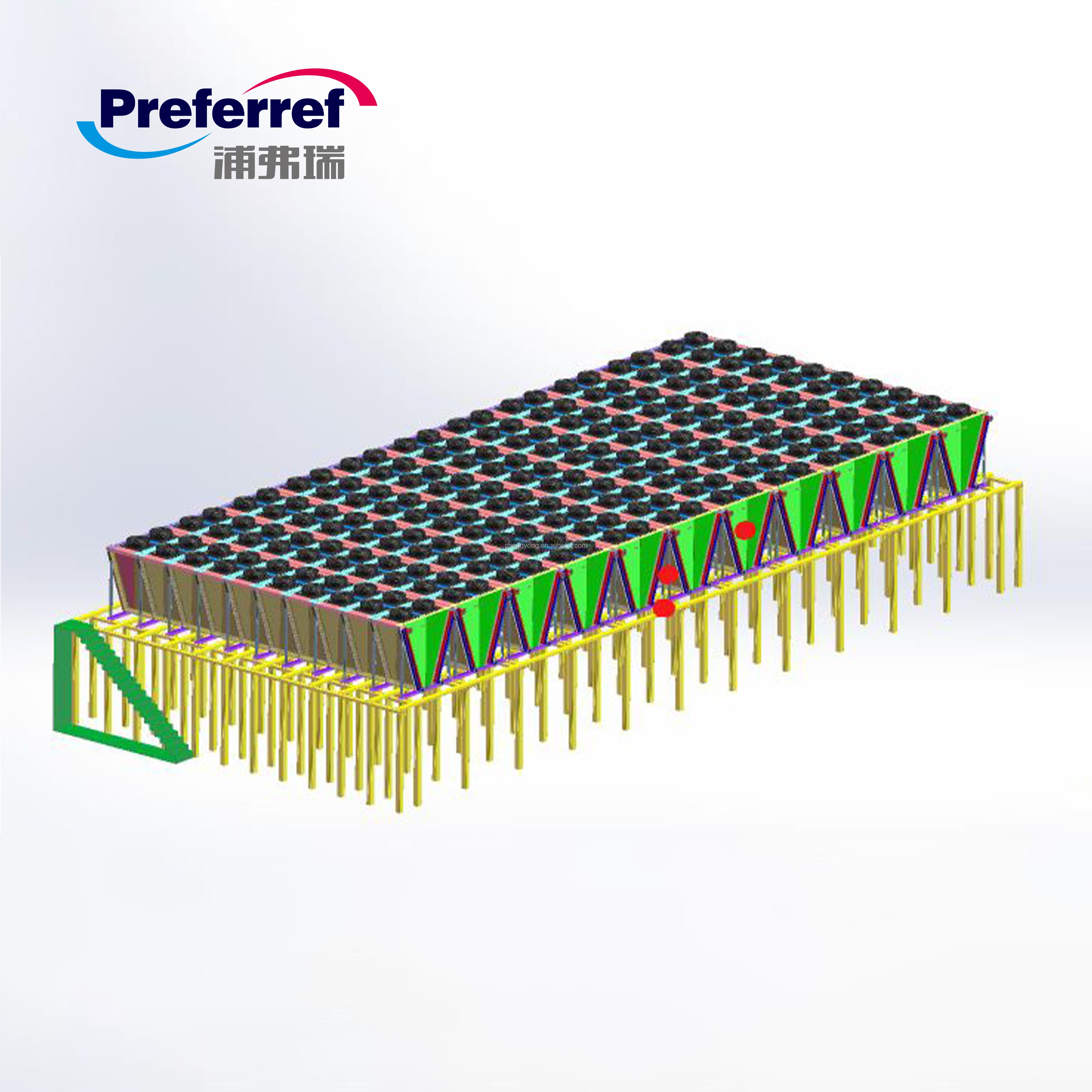 Wider Using in Industry, V Shape Type Dry Air Cooler/adiabatic Cooler With Water Curtain