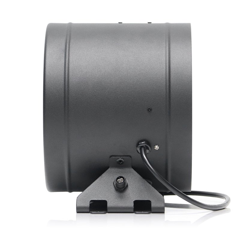 New Designed 4 Inch Silent EC Low Profile Eco-watt Round Duct Fan HI-100PE Quiet Blower Customization Available