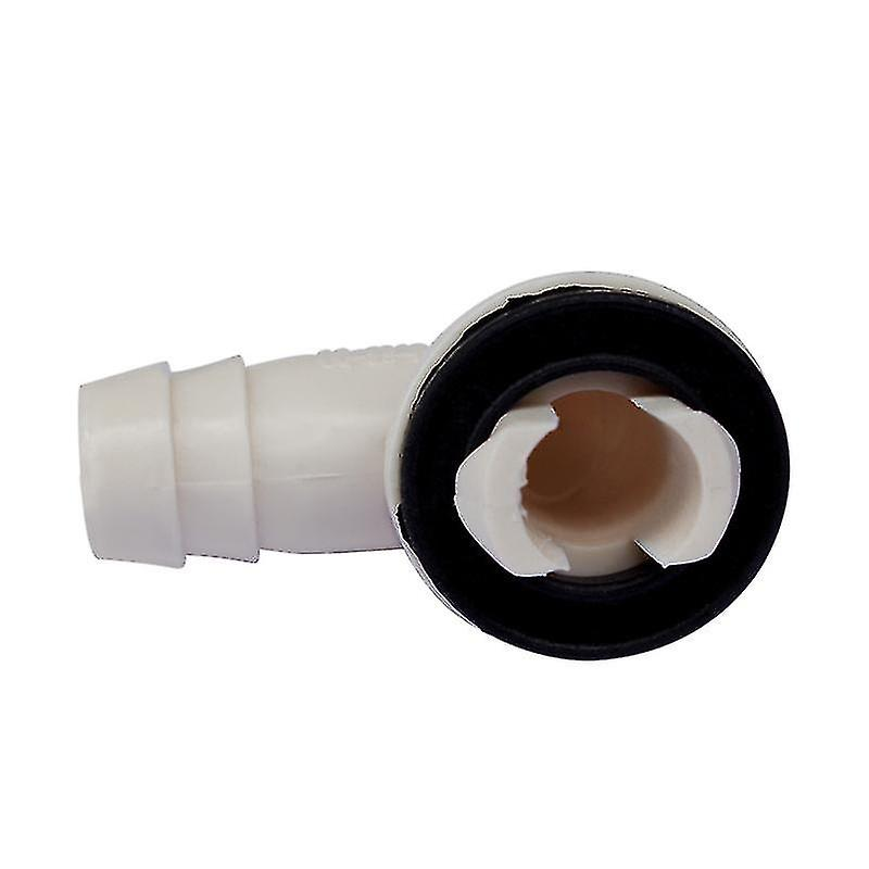 Window air Conditioner Condenser Condensate Drain Water Adapter a C Fittings Plastic Hose Connector Elbow Anti Leak Rubber Ring