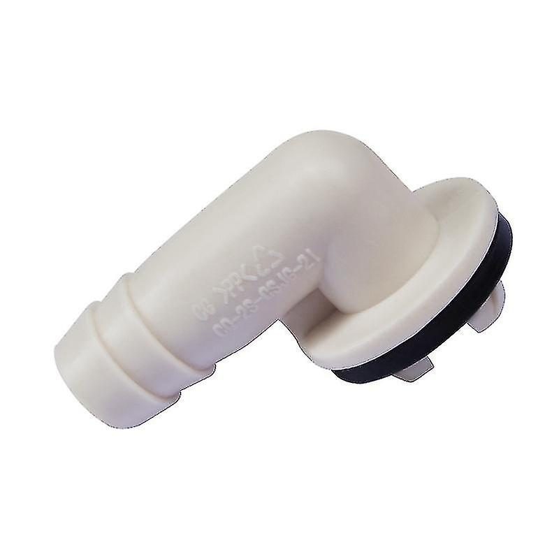 Window air Conditioner Condenser Condensate Drain Water Adapter a C Fittings Plastic Hose Connector Elbow Anti Leak Rubber Ring
