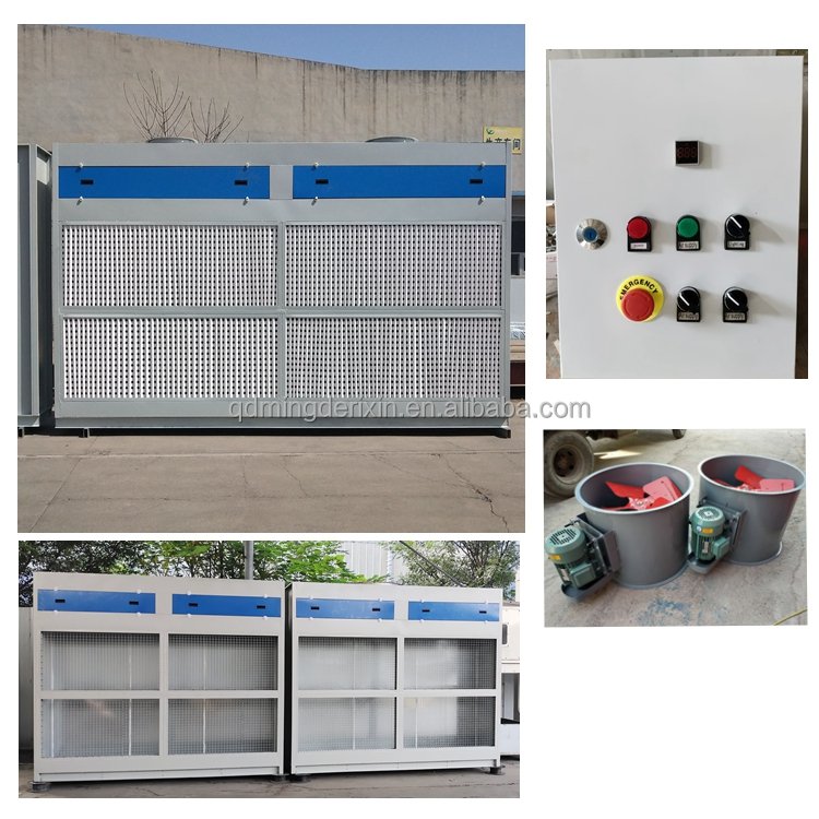 Hot Selling Open Face Dry Spray Paint Booth Industrial Spray Painting Cabin Dry Filter Spray Booth