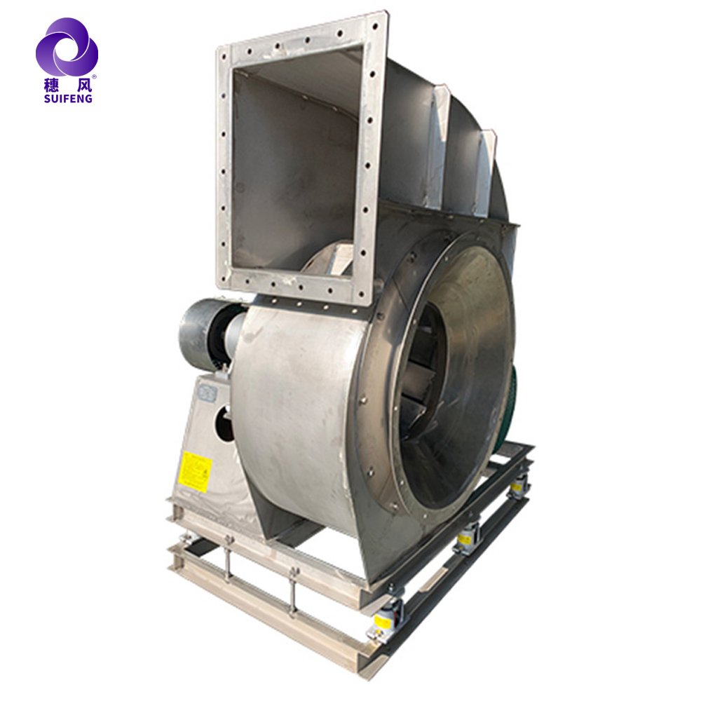Industrial Boiler Primary Blower Centrifugal High Suction Dust Collector Material Conveying Fan Made in China