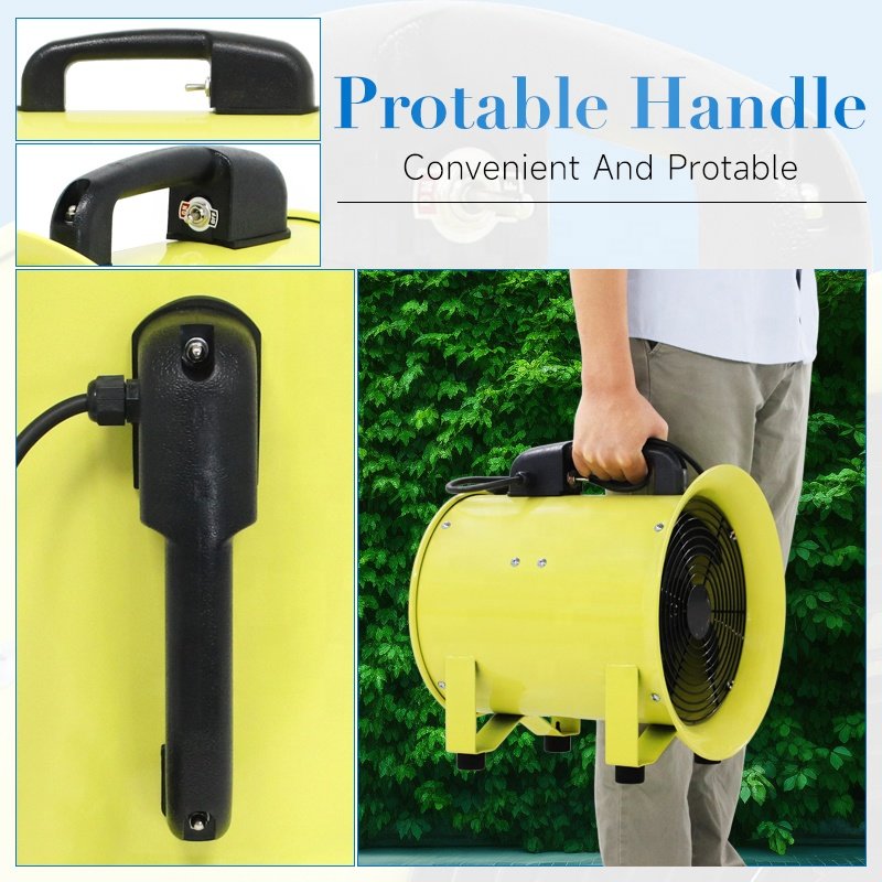 Hon&Guan Manufacturer Direct Supply Portable Ventilation Fan 12" Big Blower HI-300IZH Silent Fan