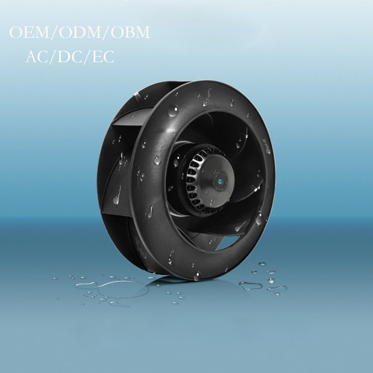 Centrifugal Fan Impeller Blower Fan Wheel Industrial Radial Motor Ac Dc Ec Backward Curved Centrifugal Fan