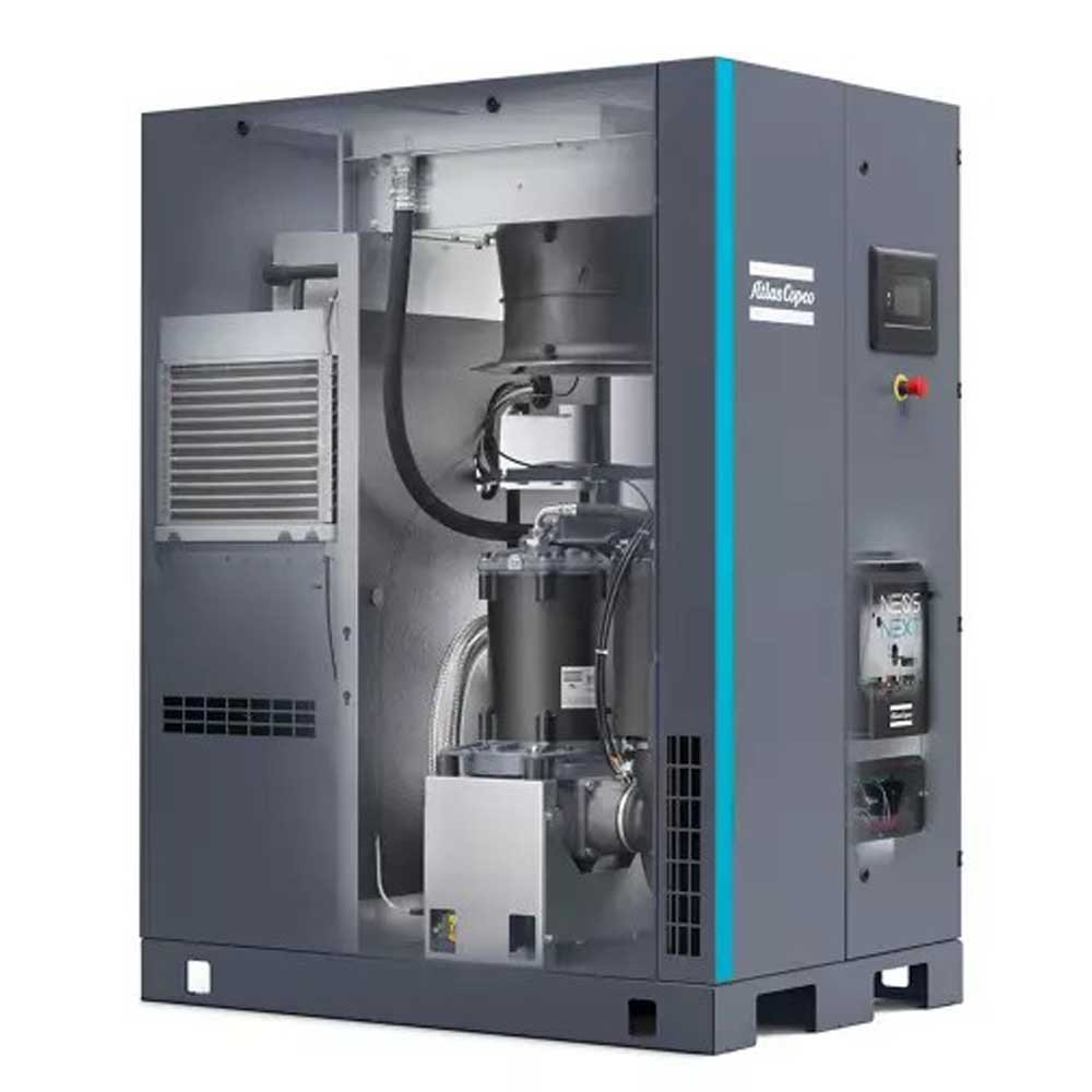 Atlas Copco Stationary Rotary Screw Air Compressors GA45 Plus GA22 VSD With 220V/380V 45KW/22KW Power