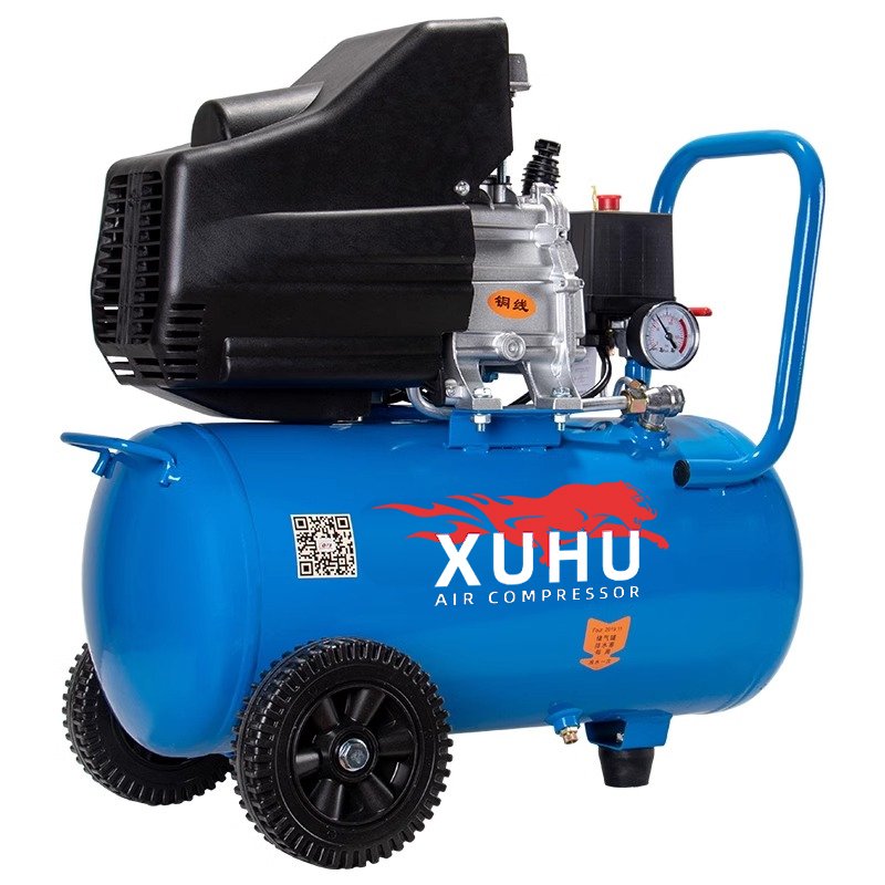 China Supplier 200L/min 2HP Portable air Compressor 220v Electric Direct Driven Small air Compressor