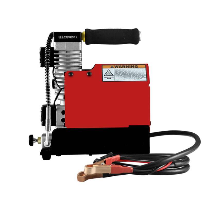 GX-E-CS2 Portable 310bar 4640psi Dc 12 v Oil Free Piston air Pcp Compressor with Sponge Filtration High Pressure air Compressor