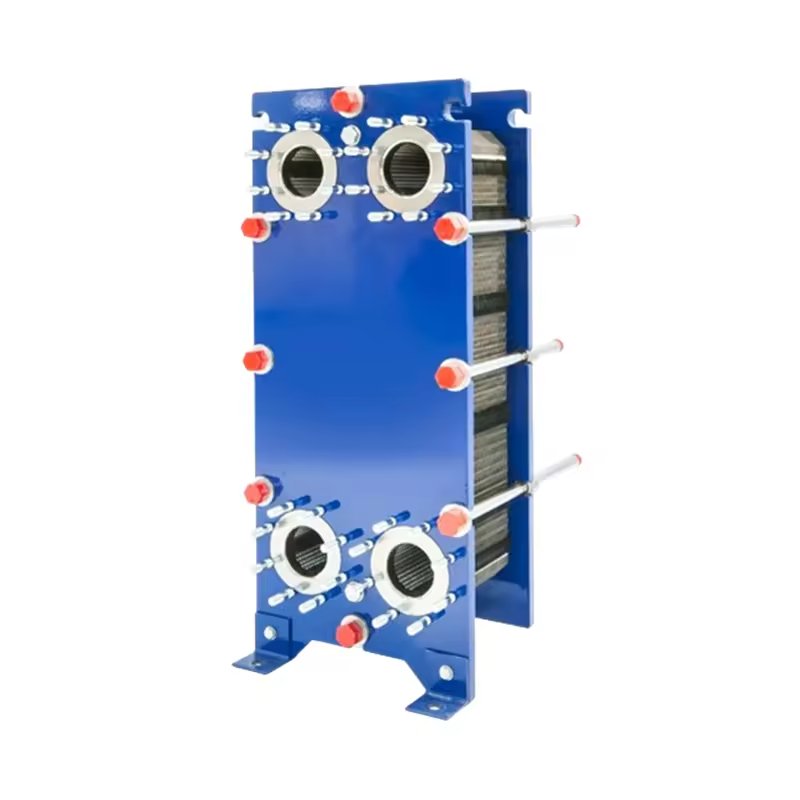 Titanium Plate Heat Exchanger With Gasket SS316L Heat Exchanger Brazed Industrial Plate Heat Exchanger for Swimming Pool