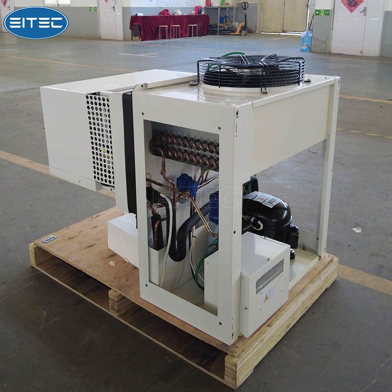 Walk in Cooler All-in-one Freezing Condensing Unit Small Refrigeration Unit for Cold Room Freezer