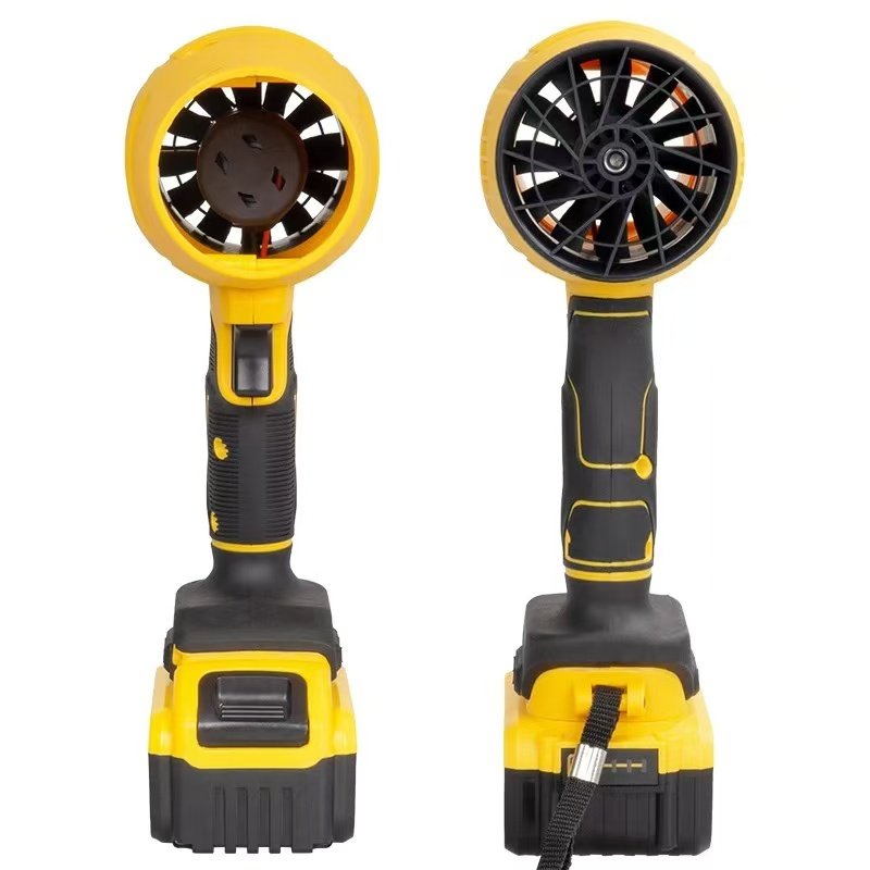 Small Unit Cordless Lithium Battery Blower Garden Air Leaf Blower Turbo Fan (bare Tool)