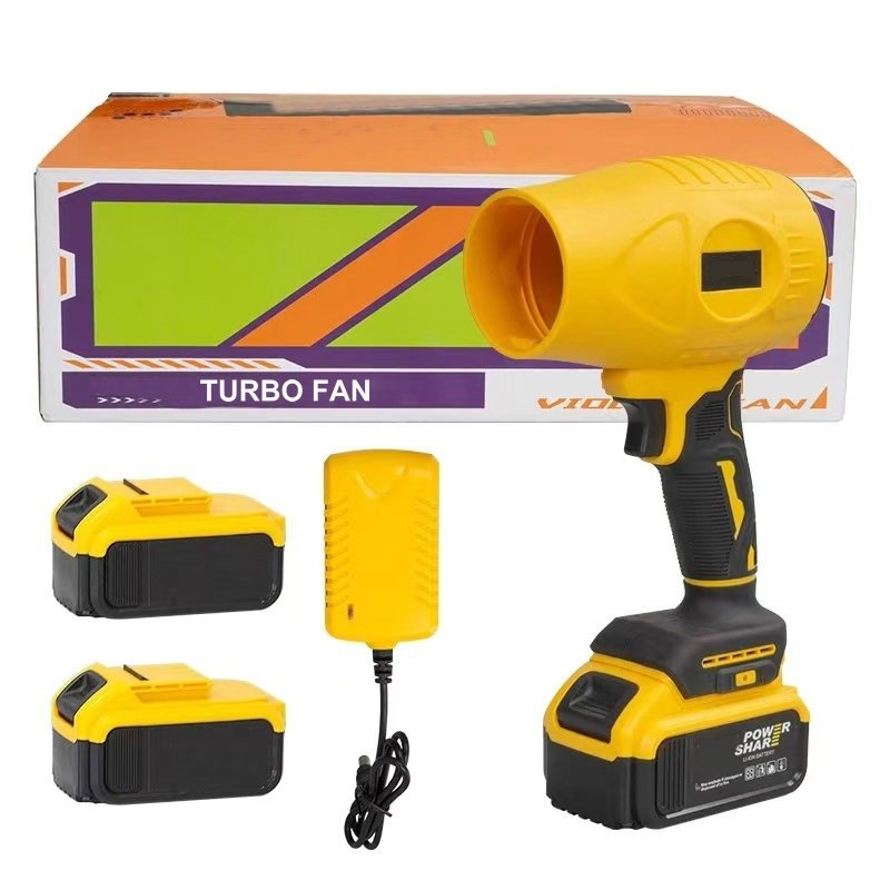 Small Unit Cordless Lithium Battery Blower Garden Air Leaf Blower Turbo Fan (bare Tool)
