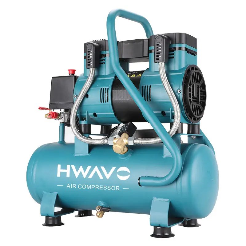 Good Price Technology Manufacturing 1300W Portable Piston 240v Oil-free air Compressor for Tire Inflator