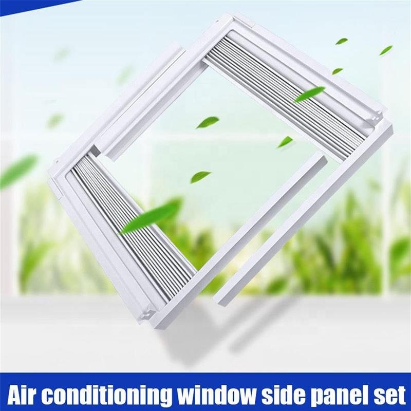 Exhaust Hose for Portable Ac Tool Kit Replacement Window Side Panel Adaptor Connector Portable Air Conditioner Louver Baffle Kit