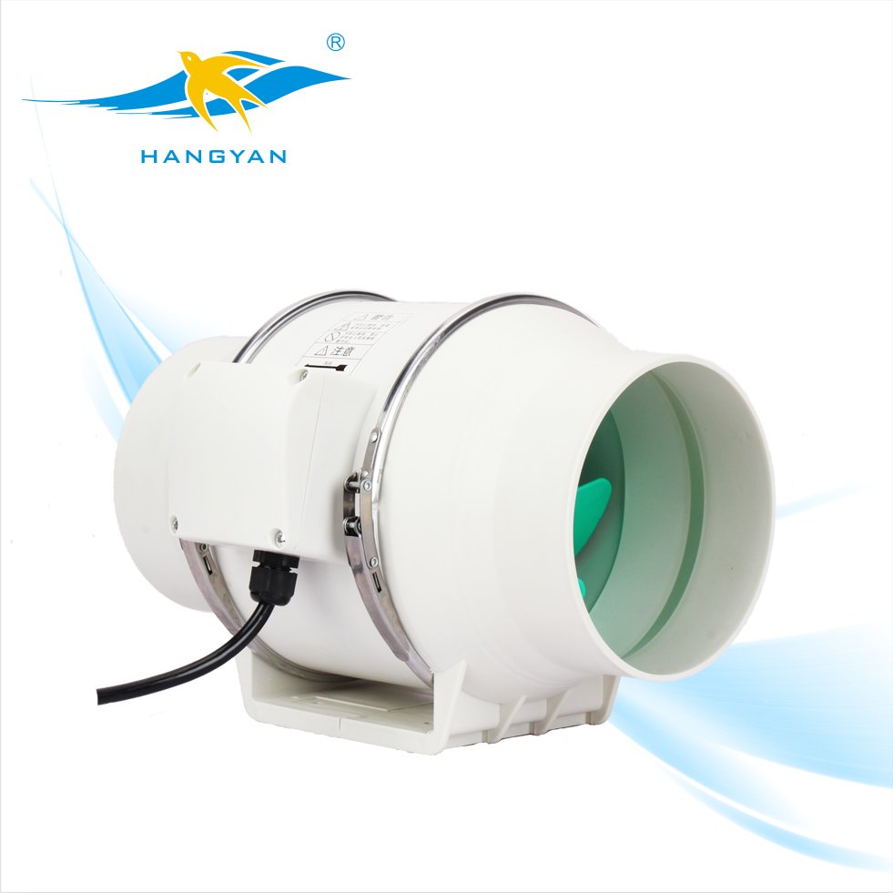 Best Ventilation Exhaust Plastic Small 100mm AC Silent 4" Inch Electric 220v Inline Duct Fan