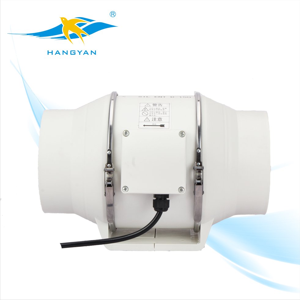 Best Ventilation Exhaust Plastic Small 100mm AC Silent 4" Inch Electric 220v Inline Duct Fan