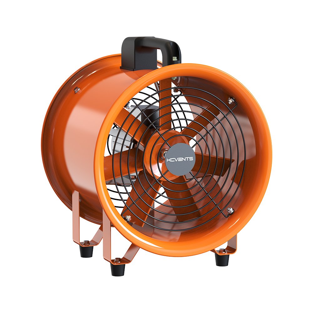 Portable Axial Fan Industrial Extractor Fan Portable Blower Fan for Ventilation