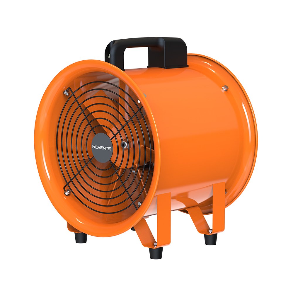 Portable Axial Fan Industrial Extractor Fan Portable Blower Fan for Ventilation