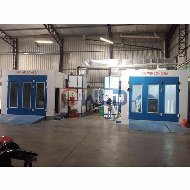 Wlad8400 Sala De Pintura De Automo Viles De Alta Calidad a Base De Agua Horno De Pintura Automotriz
