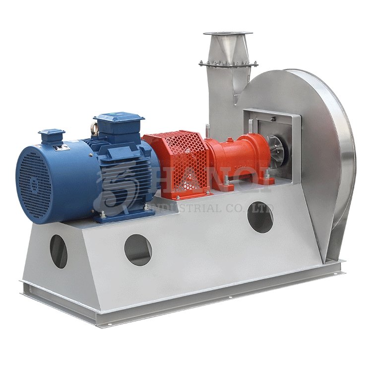 Material Conveying Industry Dust Removal Fan, Carbon Steel, Fiberglass and Supports Customization of Centrifugal Fan