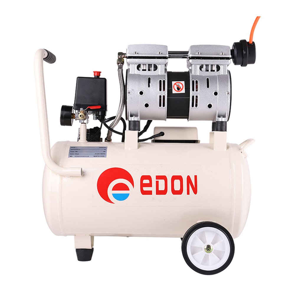 EDON ED550-50L Low Noise Oil-free Compressor Paint Spraying Piston air Compressor With 50l tank