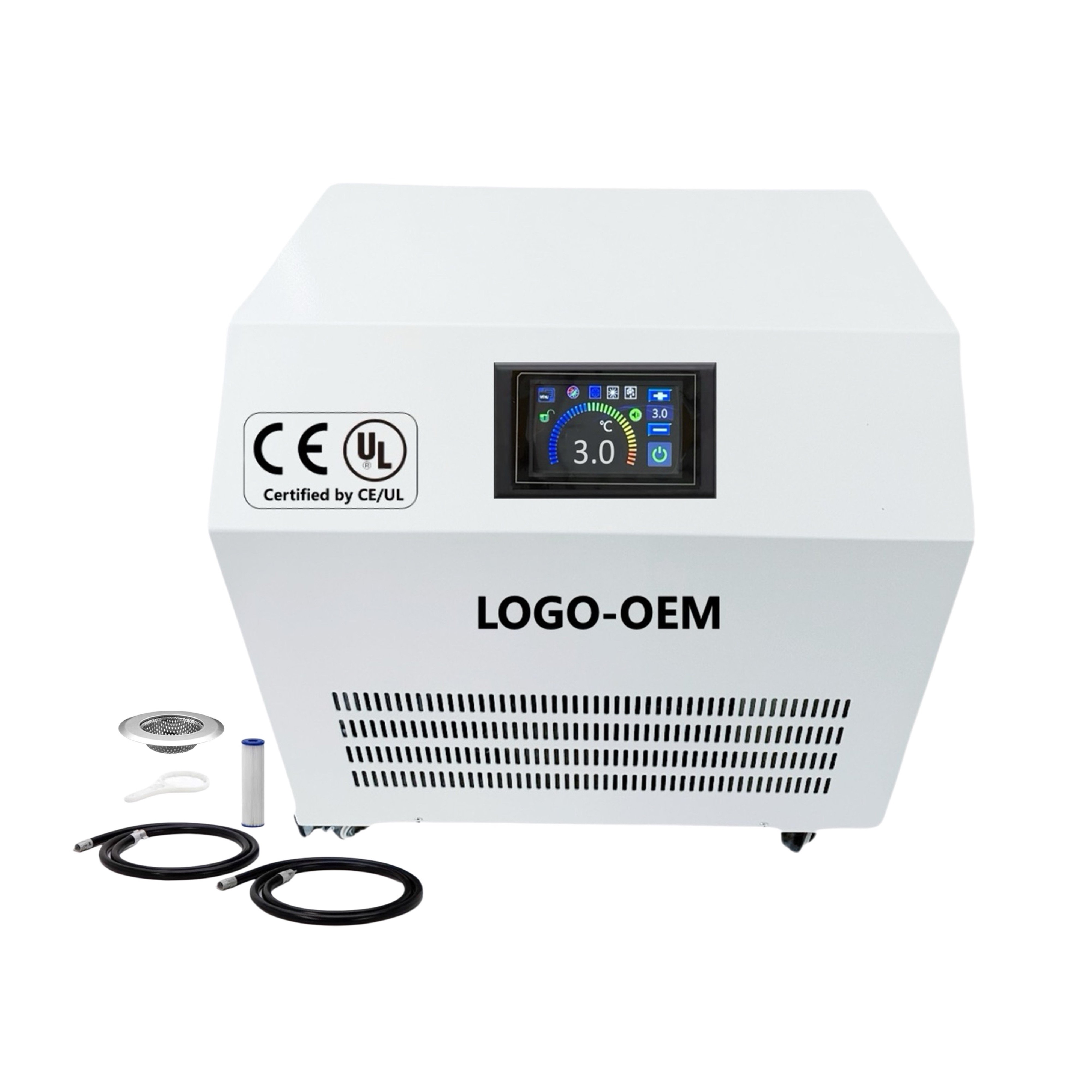 Pro-Grade Ice Bath Chiller with Pump Ozone WiFi Smart Filter for Fitness Recovery Body Therapy