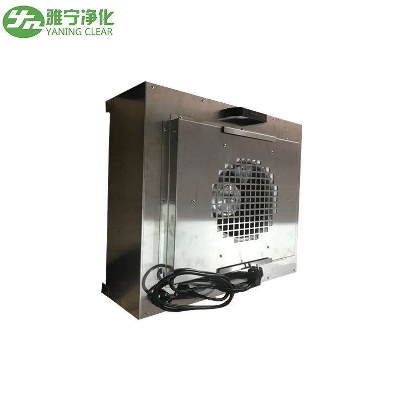 YANING Free Standing AC EC Fan Motor Laminar Flow Hood Air Purifier FFU With Mushroom HEPA Filter Unit Manufacturer Industries