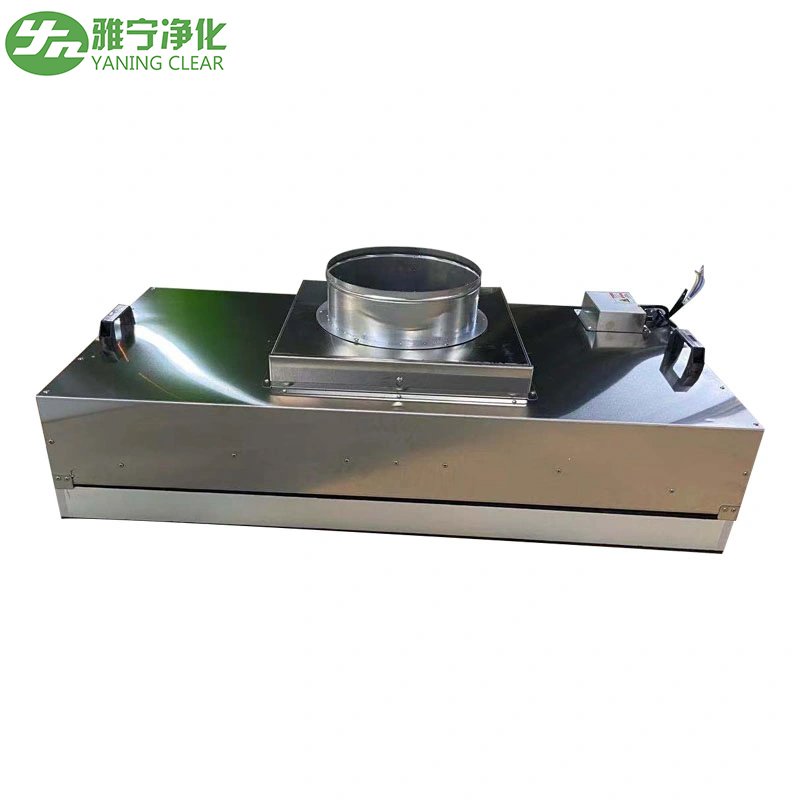 YANING Free Standing AC EC Fan Motor Laminar Flow Hood Air Purifier FFU With Mushroom HEPA Filter Unit Manufacturer Industries